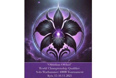 Турнір з Warhammer 40000 "Obsidian Orchid" вже цього листопада!
