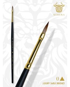 Kimera Brushes – Kolinsky Sable No. 0