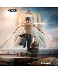 Колекційна статуетка Iron Studios: Statue Roronoa Zoro - One Piece - Art Scale 1/10