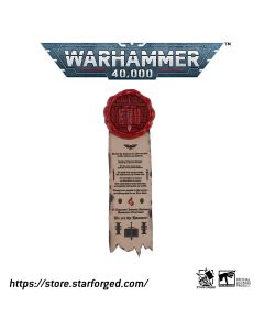 Печатка чистоти Starforged: Warhammer 40000 — Grey Knights Purity Seal