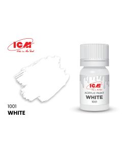 Акрилова фарба ICM: White (12ml)