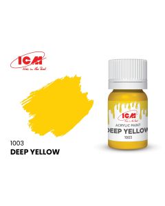 Акрилова фарба ICM: Deep Yellow (12ml)