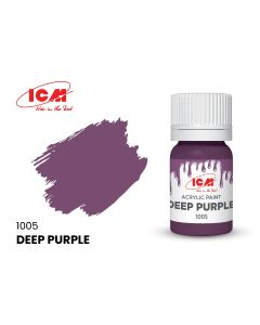 Акрилова фарба ICM: Deep Purple (12ml)