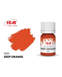 Акрилова фарба ICM: Deep Orange (12ml)