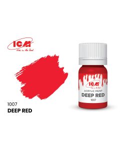 Акрилова фарба ICM: Deep Red (12ml)