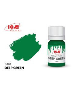 Акрилова фарба ICM: Deep Green (12ml)