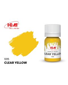 Акрилова фарба ICM: Clear Yellow (12ml)