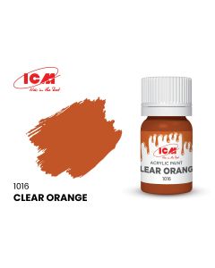 Акрилова фарба ICM: Clear Orange (12ml)