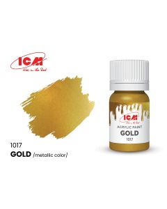 Акрилова фарба ICM: Gold (12ml)