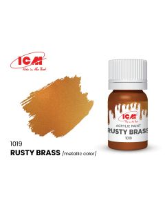 Акрилова фарба ICM: Rusty Brass (12ml)