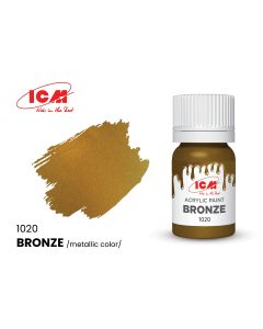 Акрилова фарба ICM: Bronze (12ml)