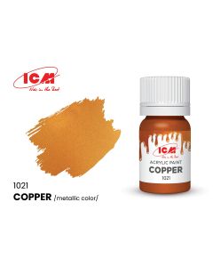 Акрилова фарба ICM: Copper (12ml)