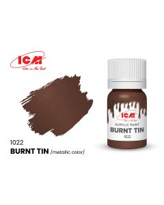 Акрилова фарба ICM: Burnt Tin (12ml)