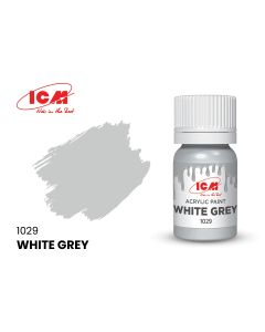 Акрилова фарба ICM: White Grey (12ml)