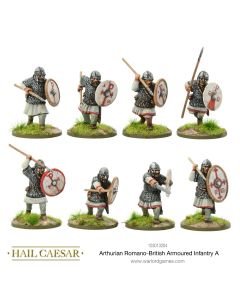 Набір мініатюр Warlord Games Hail Caesar: The Dark Ages: Arthurian Romano-British Armoured Infantry A