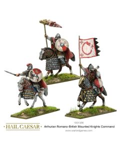 Набір мініатюр Warlord Games Hail Caesar: The Dark Ages: Arthurian Romano-British Mounted Knights Command