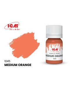 Акрилова фарба ICM: Medium Orange (12ml)