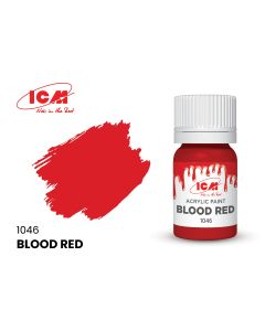 Акрилова фарба ICM: Blood Red (12ml)