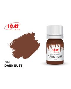 Акрилова фарба ICM: Dark Rust (12ml)