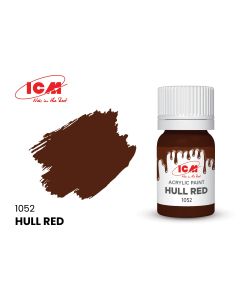 Акрилова фарба ICM: Hull Red (12ml)