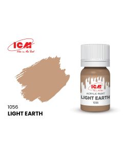 Акрилова фарба ICM: Light Earth (12ml)