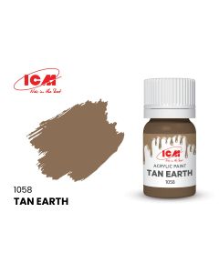 Акрилова фарба ICM: Tan Earth (12ml)