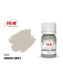 Акрилова фарба ICM: Green-Grey (12ml)