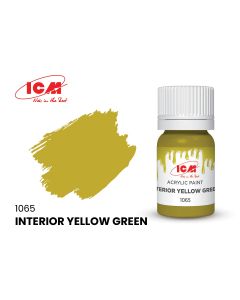 Акрилова фарба ICM: Interior Yellow Green (12ml)