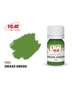 Акрилова фарба ICM: Grass Green (12ml)