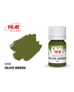 Акрилова фарба ICM: Olive Green (12ml)