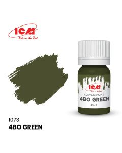 Акрилова фарба ICM: 4BO Green (12ml)