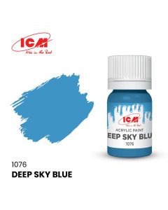 Акрилова фарба ICM: Deep Sky Blue (12ml)