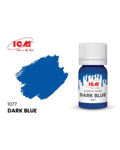 Акрилова фарба ICM: Dark blue (12ml)