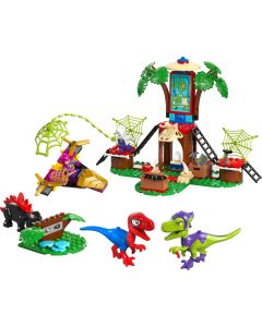 Конструктор LEGO Marvel Битва Павука та раптора Гоббі у штаб-будинку на дереві (11200)