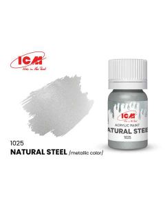 Акрилова фарба ICM: Natural Steel (12ml)