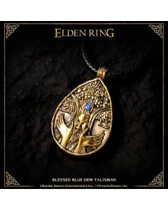 Підвіска зі шкіряною мотузкою Starforged Elden Ring: Blessed Blue Dew Talisman