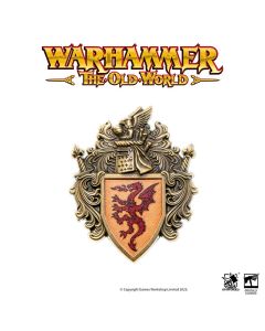 Пін Starforged Warhammer: The Old World: Bretonnia Ducal Shield Faction Bastonne
