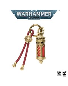 Підвіска Starforged Warhammer 40000 Space Marine Adeptus Astartes Martyrs Reliquary Red