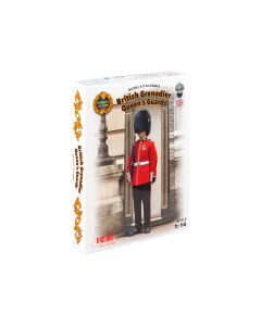 Збірні моделі фігурок ICM: Гренадер королівської гвардії Великобританії 