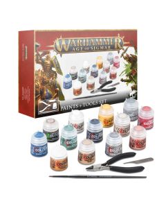 Набір фарб та інструментів Warhammer Age of Sigmar: Paints + Tools Set