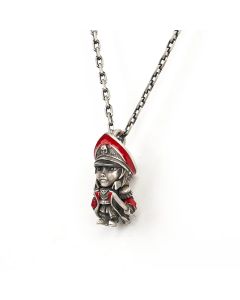 Підвіска Жіночій комісар зі срібним ланцюжком Starforged Commissar Couple Necklace Warhammer 40000