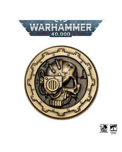 Колекційна монета Starforged Warhammer 40K: Adeptus Mechanicus Omnissiah Collectible Coin