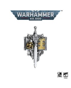 Підвіска та ланцюжок з нержавіючої сталі Starforged Warhammer 40K: Grey Knights