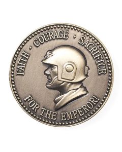 Колекційна монета Starforged Warhammer 40K: Cadian Shock Troops Astra Militarum Collectible Coin