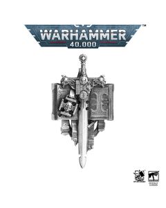Підвіска та ланцюжок із нержавіючої сталі Starforged: Warhammer 40000 Grey Knights Exorcism Scripture