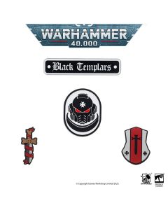 Набір шевронів Starforged Warhammer 40,000: Raven Guard: Black Templars: Black Templars Set