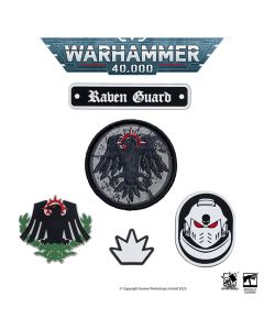 Набір шевронів Starforged Warhammer 40,000: Raven Guard: Raven Guard Set