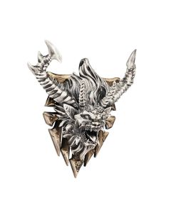 Срібна підвіска з позолотою Starforged: Ka'Bandha Khorne Chaos Demon