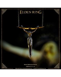 Срібна підвіска з позолотою та срібним ланцюжком Starforged: Elden Ring Queen Marika the Eternal