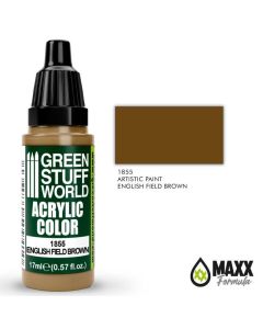 Акрилова фарба Green Stuff World Acrylic Paint: English Field Brown (17ml)